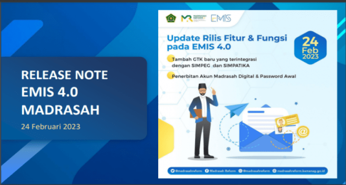 Cara meluluskan siswa di emis 4.0