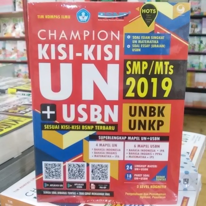 Kisi kisi uambn mts 2019